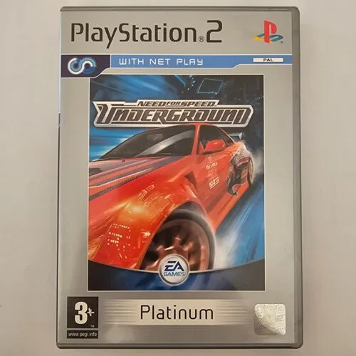 Need for Speed Underground PlayStation 2 Platinum