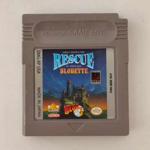 David Crane’s The Rescue of Princess Blobette Game Boy