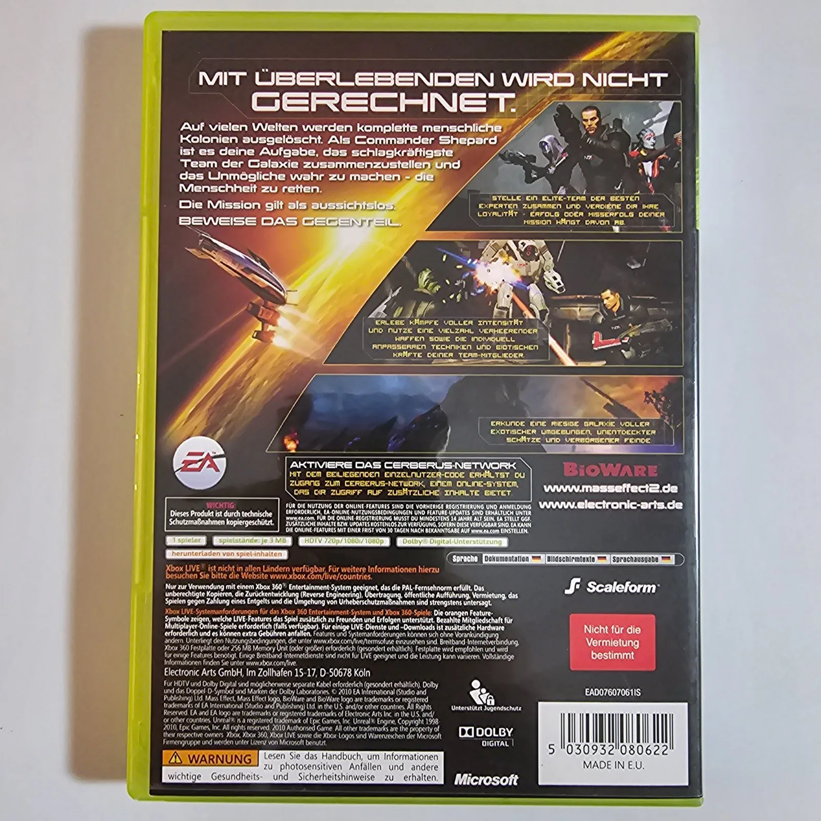 Mass Effect 2 Xbox 360, Ansicht 2