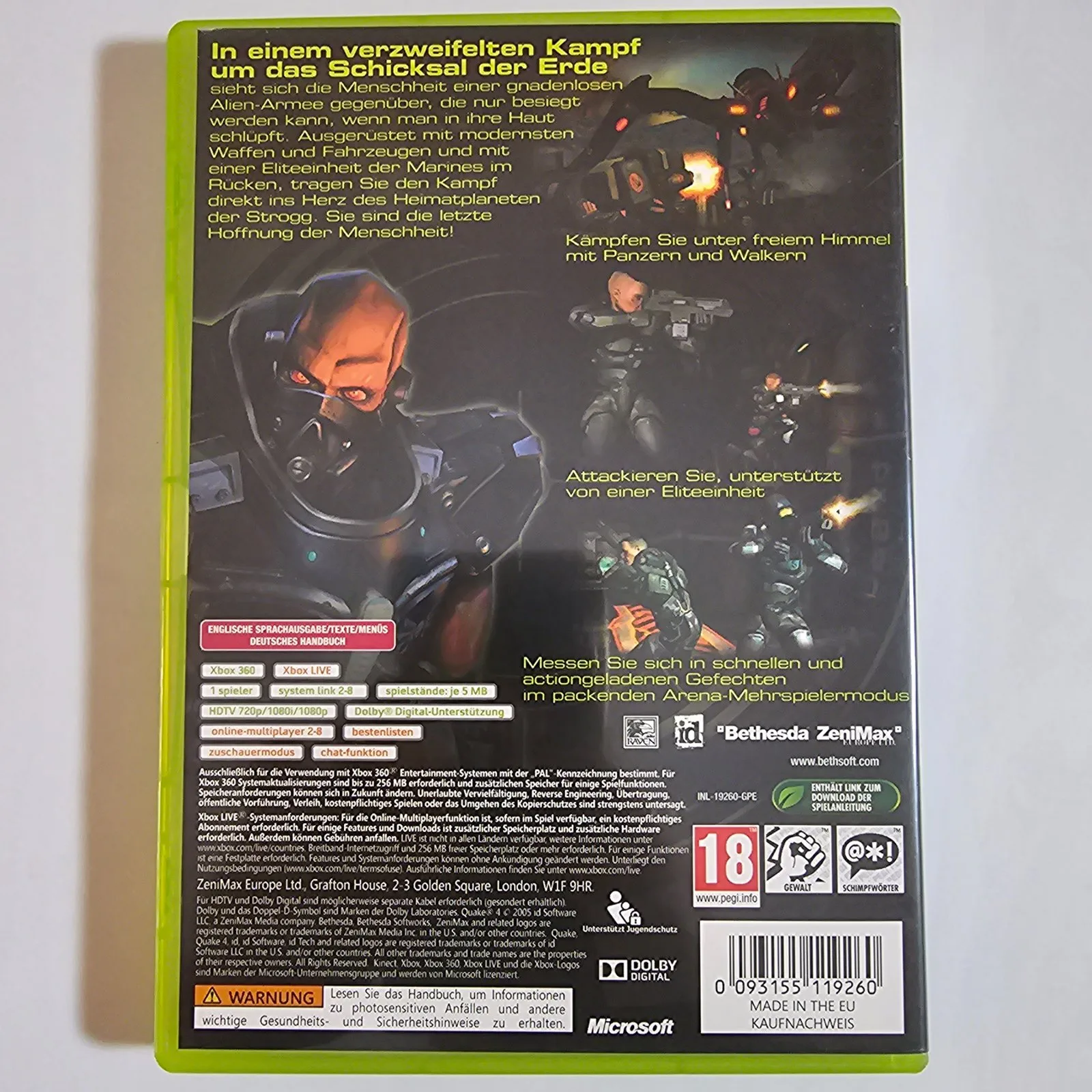 Quake 4 Xbox 360, Ansicht 2