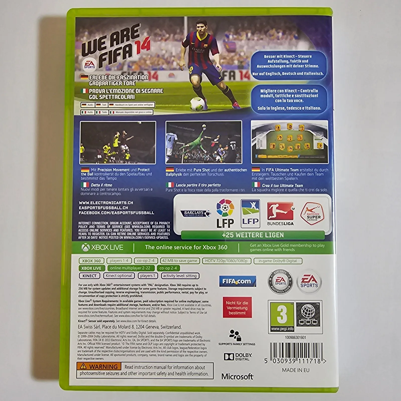 FIFA 14 Xbox 360, Ansicht 2