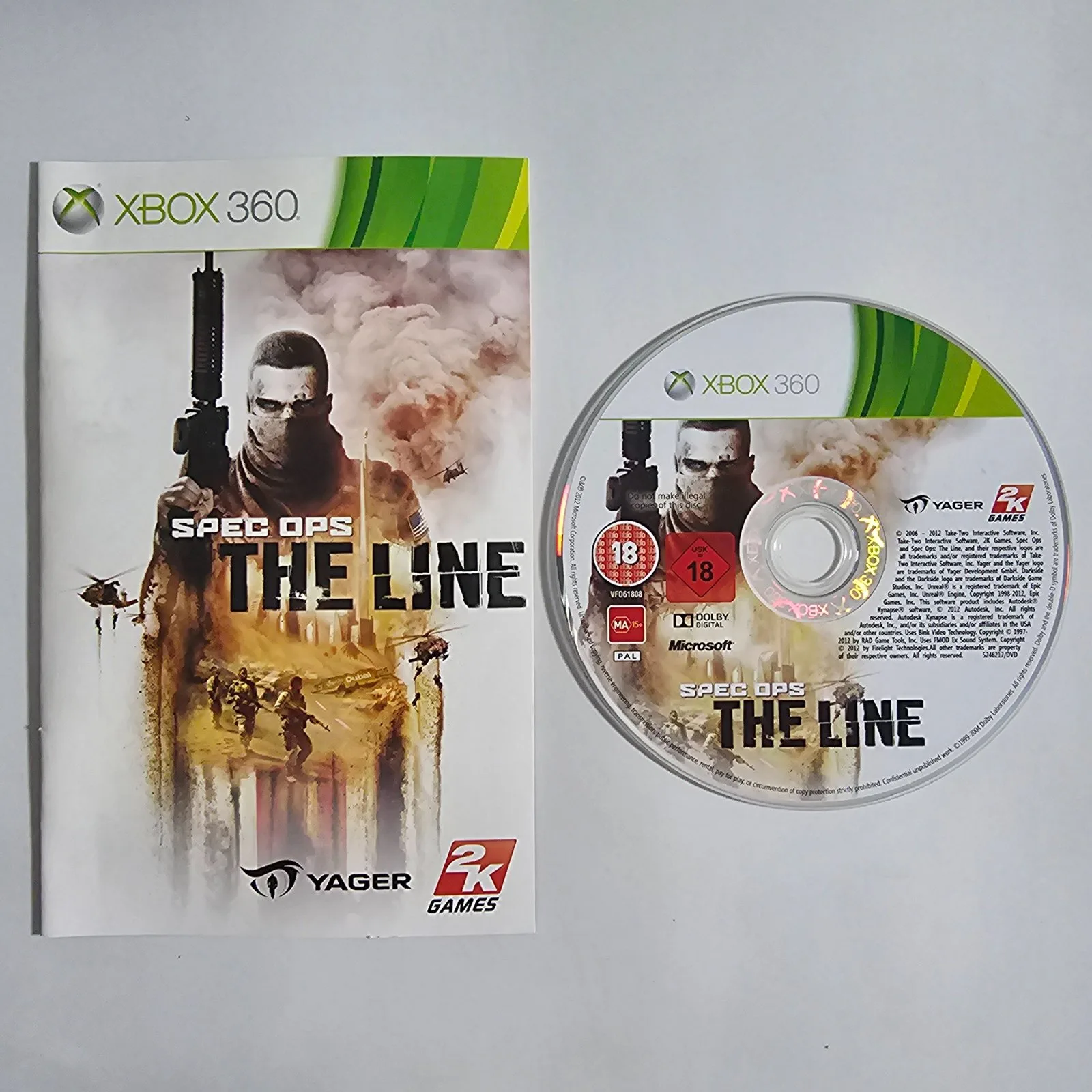 Spec Ops The Line Xbox 360, Ansicht 3