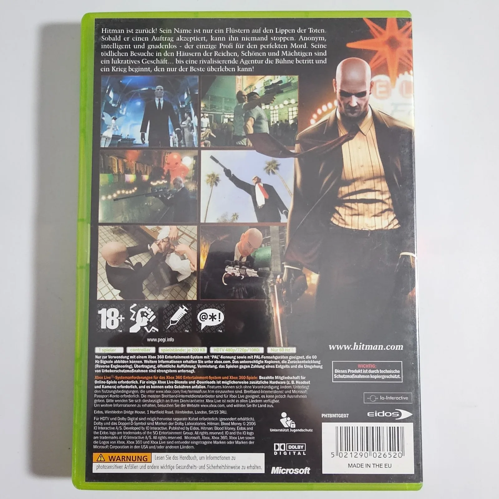 Hitman Blood Money Xbox 360, Ansicht 2