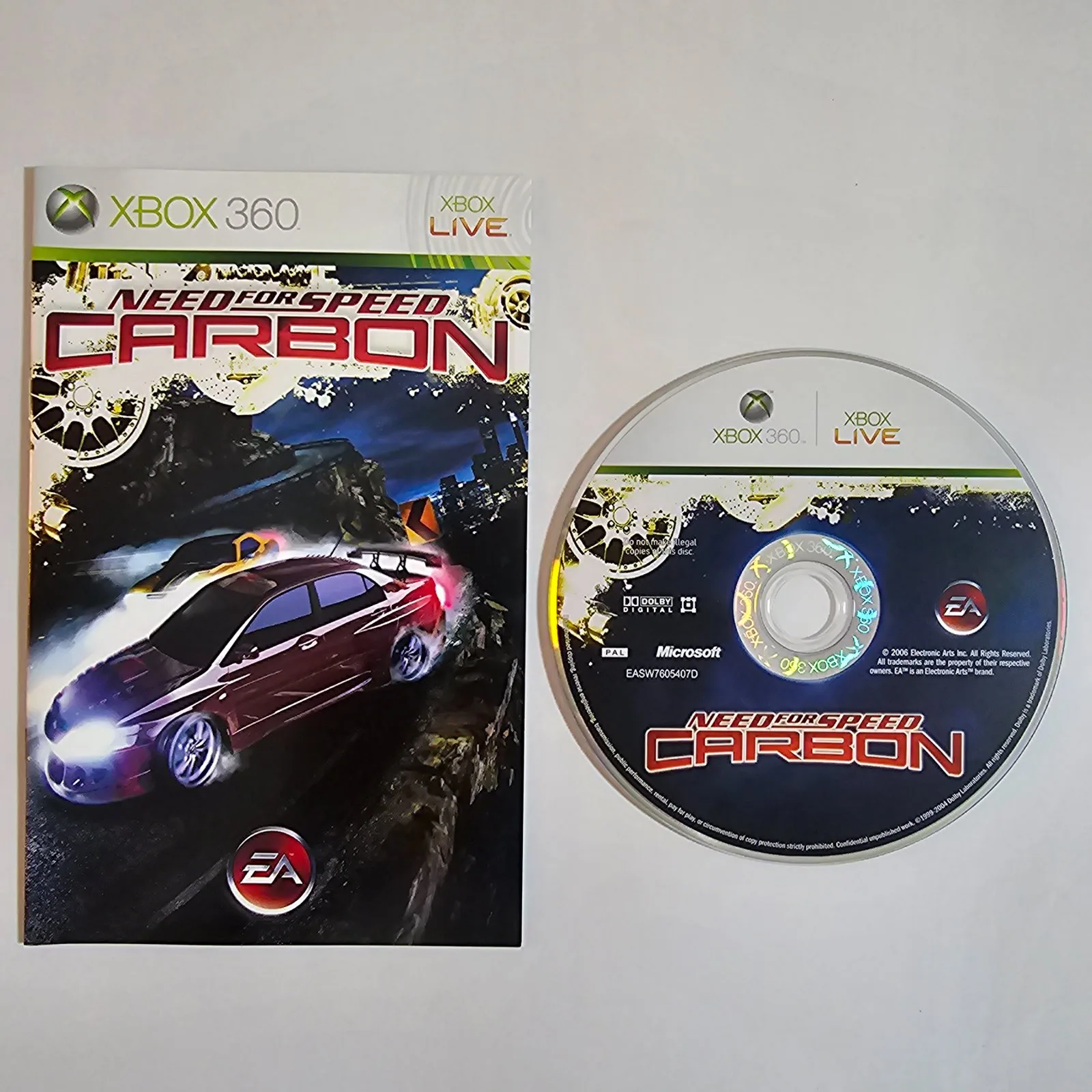 Need for Speed Carbon Xbox 360, Ansicht 3
