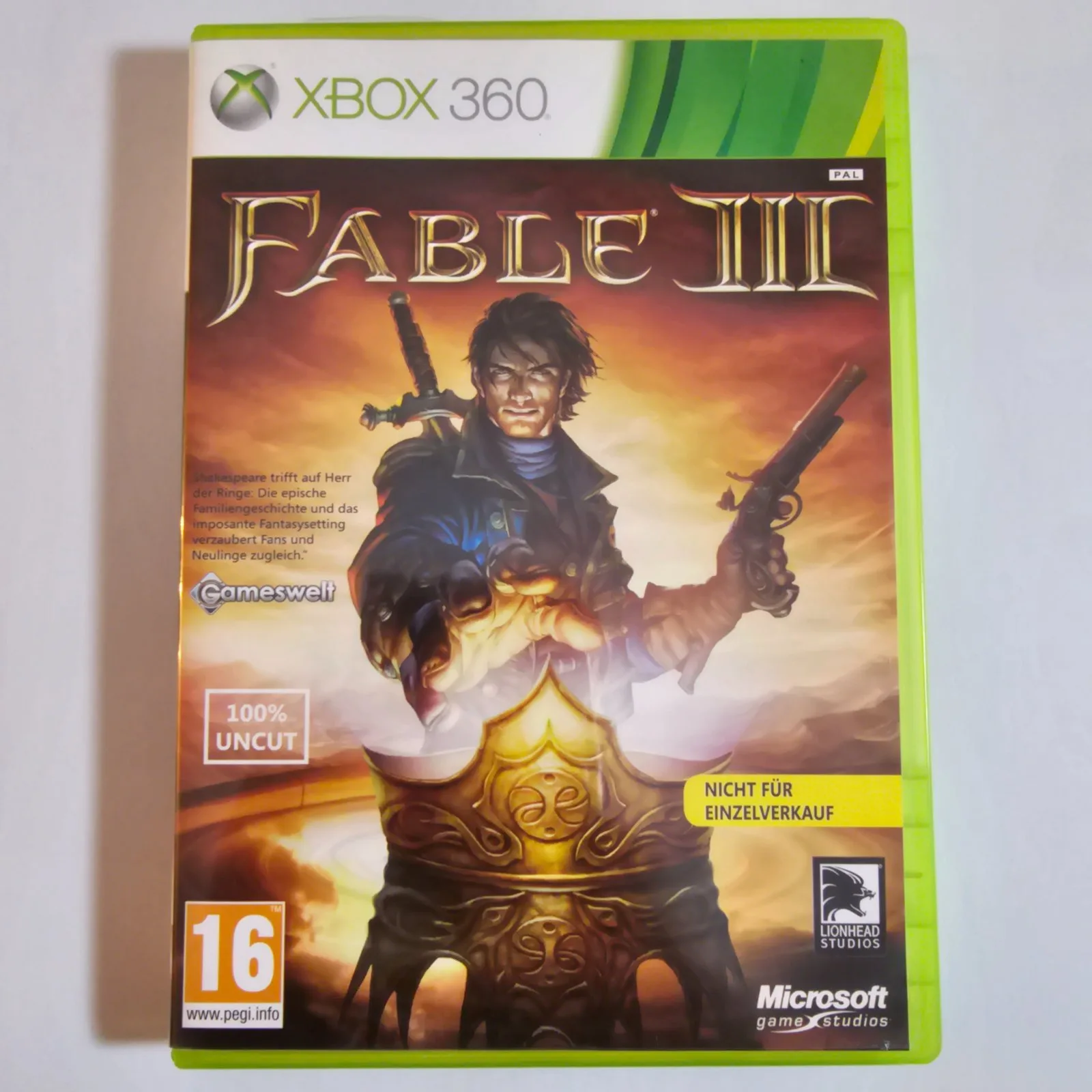 Fable III Microsoft Xbox 360