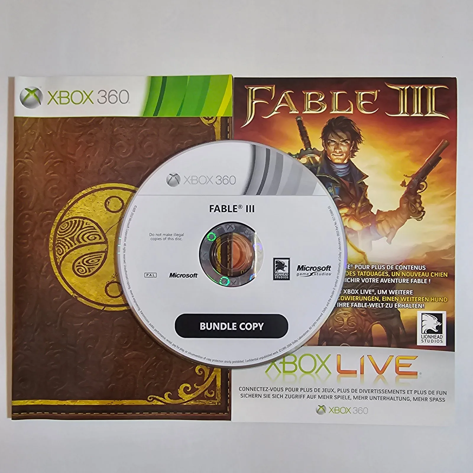 Fable III Microsoft Xbox 360, Ansicht 3