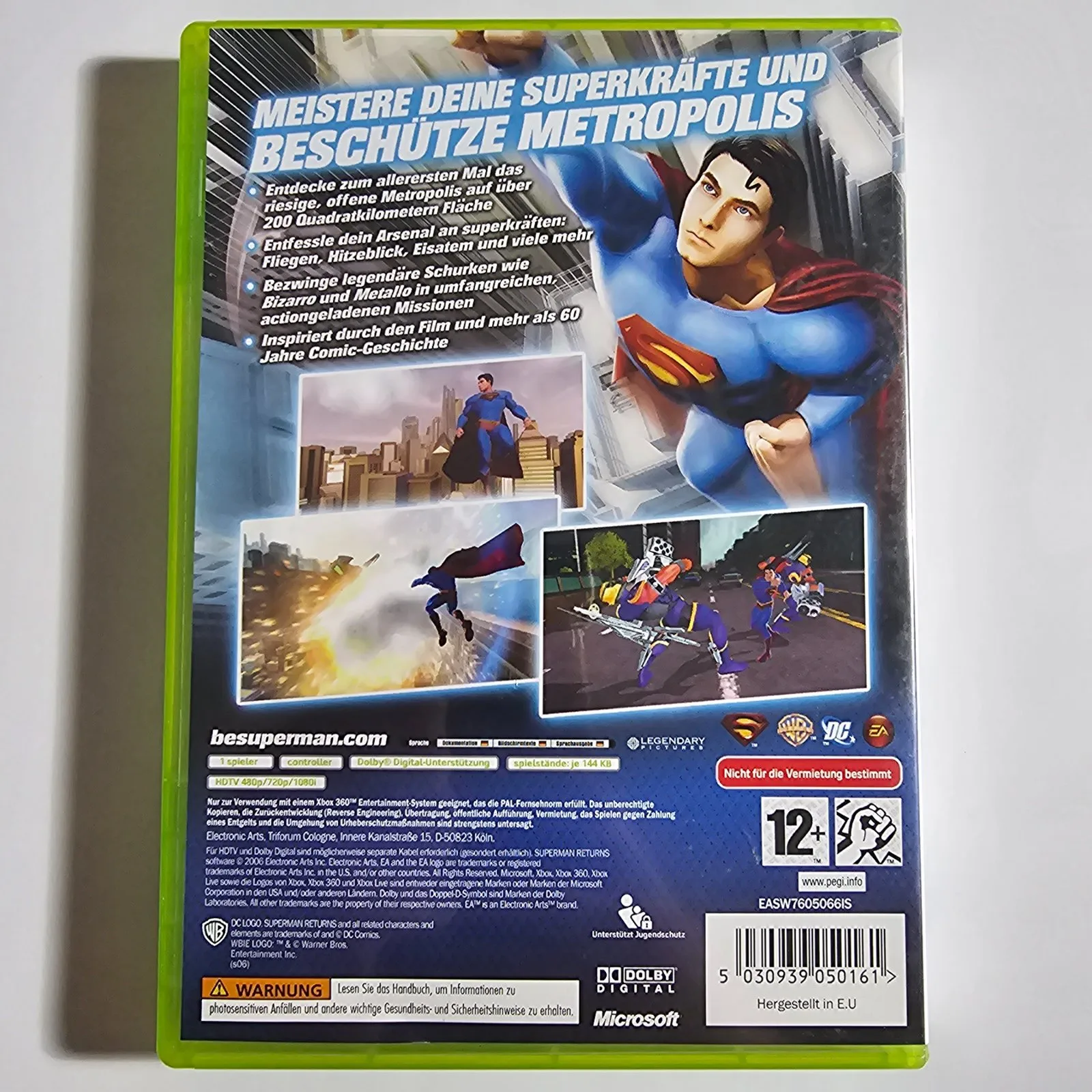Superman Returns Xbox 360, Ansicht 2