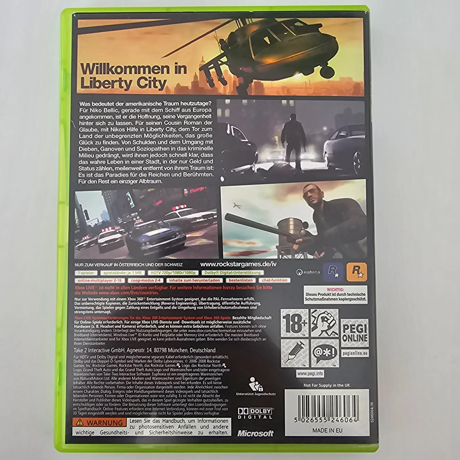 Grand Theft Auto IV Xbox 360, Ansicht 2