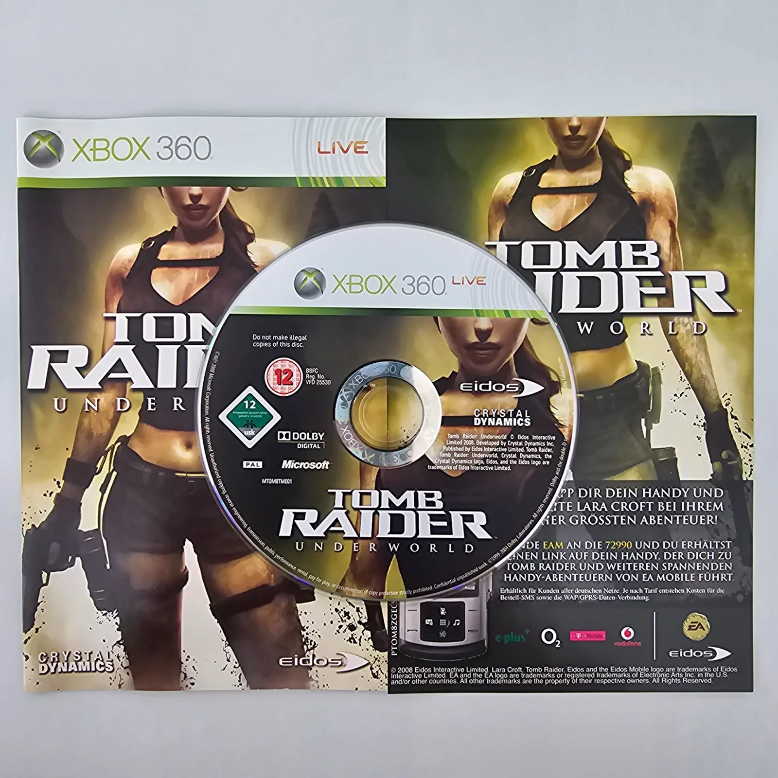 Tomb Raider Underworld Xbox 360, Ansicht 3