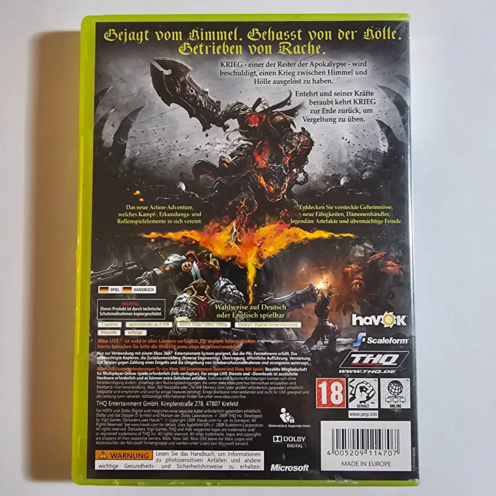 Darksiders Xbox 360, Ansicht 2