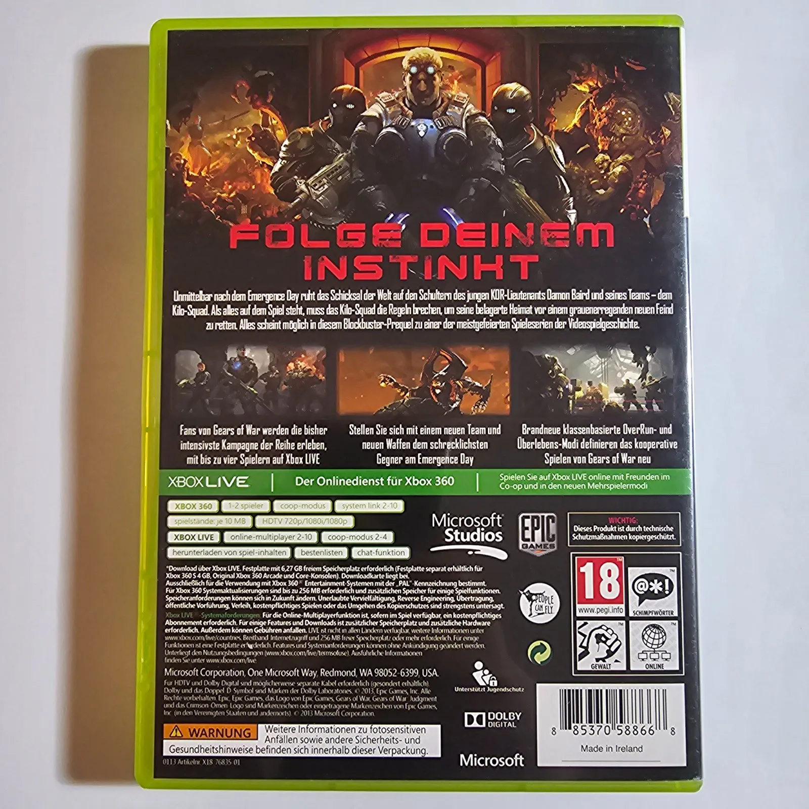Gears of War Judgment Xbox 360, Ansicht 2
