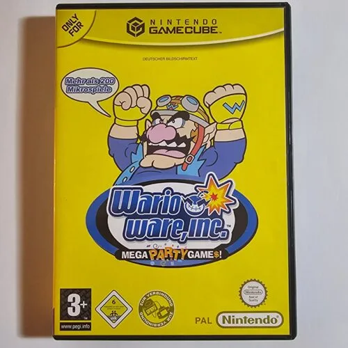 WarioWare, Inc. Mega Party Games! Nintendo GameCube