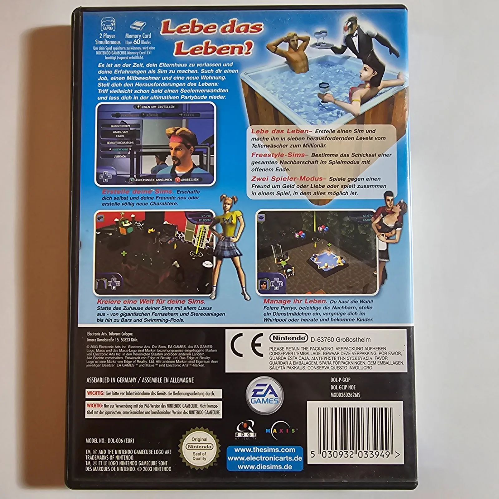 Die Sims Nintendo GameCube, Ansicht 2