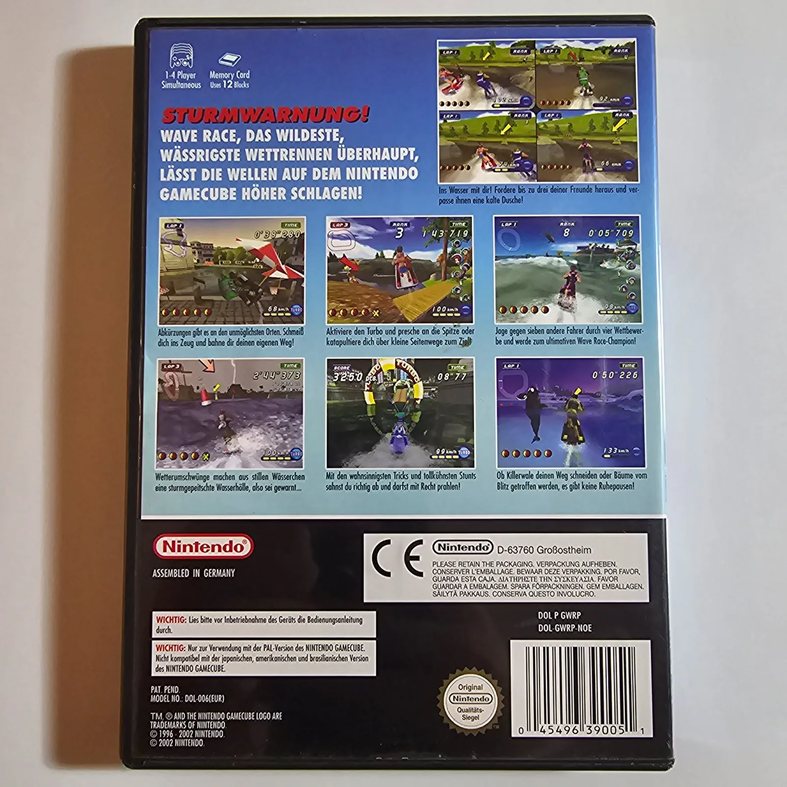 Wave Race Blue Storm Nintendo GameCube, Ansicht 2
