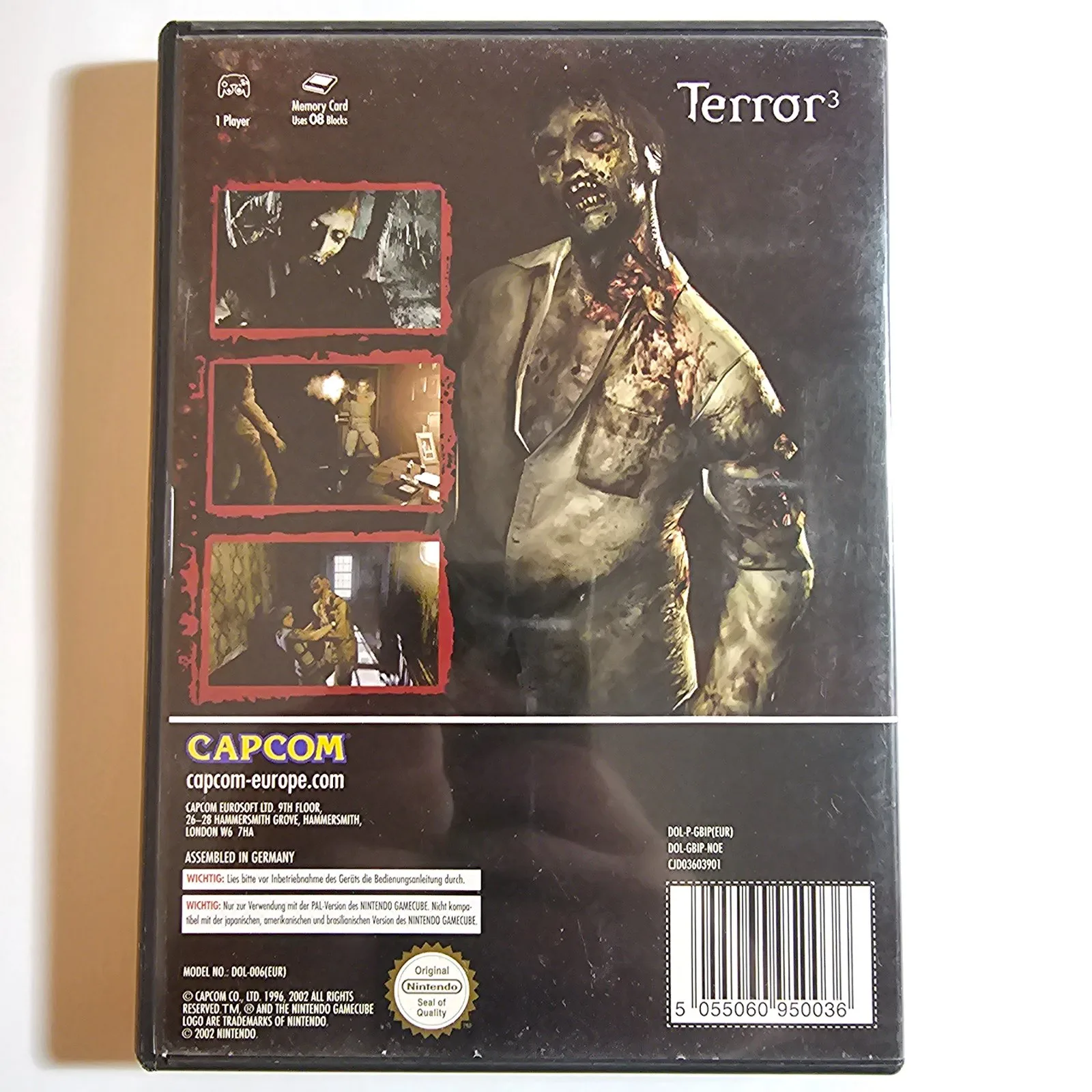 Resident Evil Nintendo GameCube, Ansicht 2