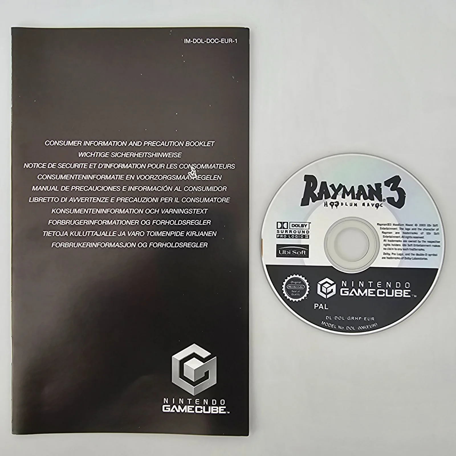 Rayman 3 Hoodlum Havoc Nintendo GameCube, Ansicht 3