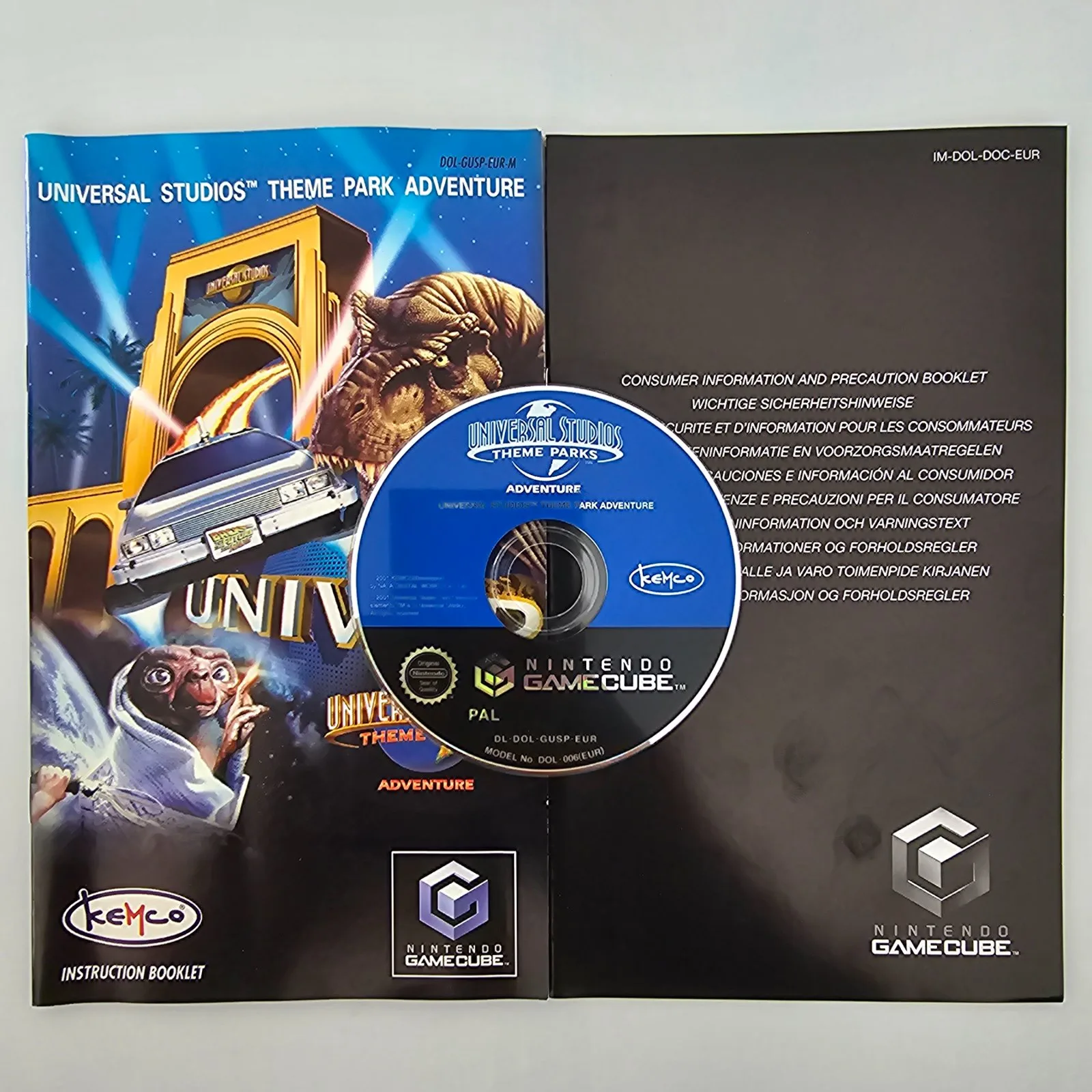 Universal Studios Theme Park Adventure Nintendo GameCube, Ansicht 3