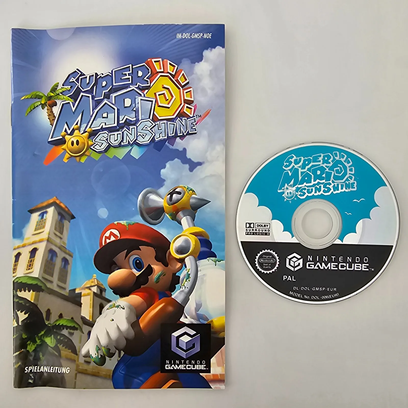 Super Mario Sunshine Nintendo GameCube, Ansicht 3