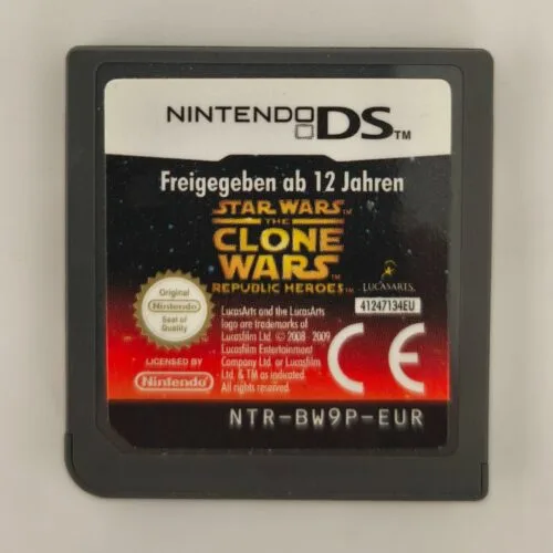 Star Wars Clone Wars Republic Heroes Nintendo DS