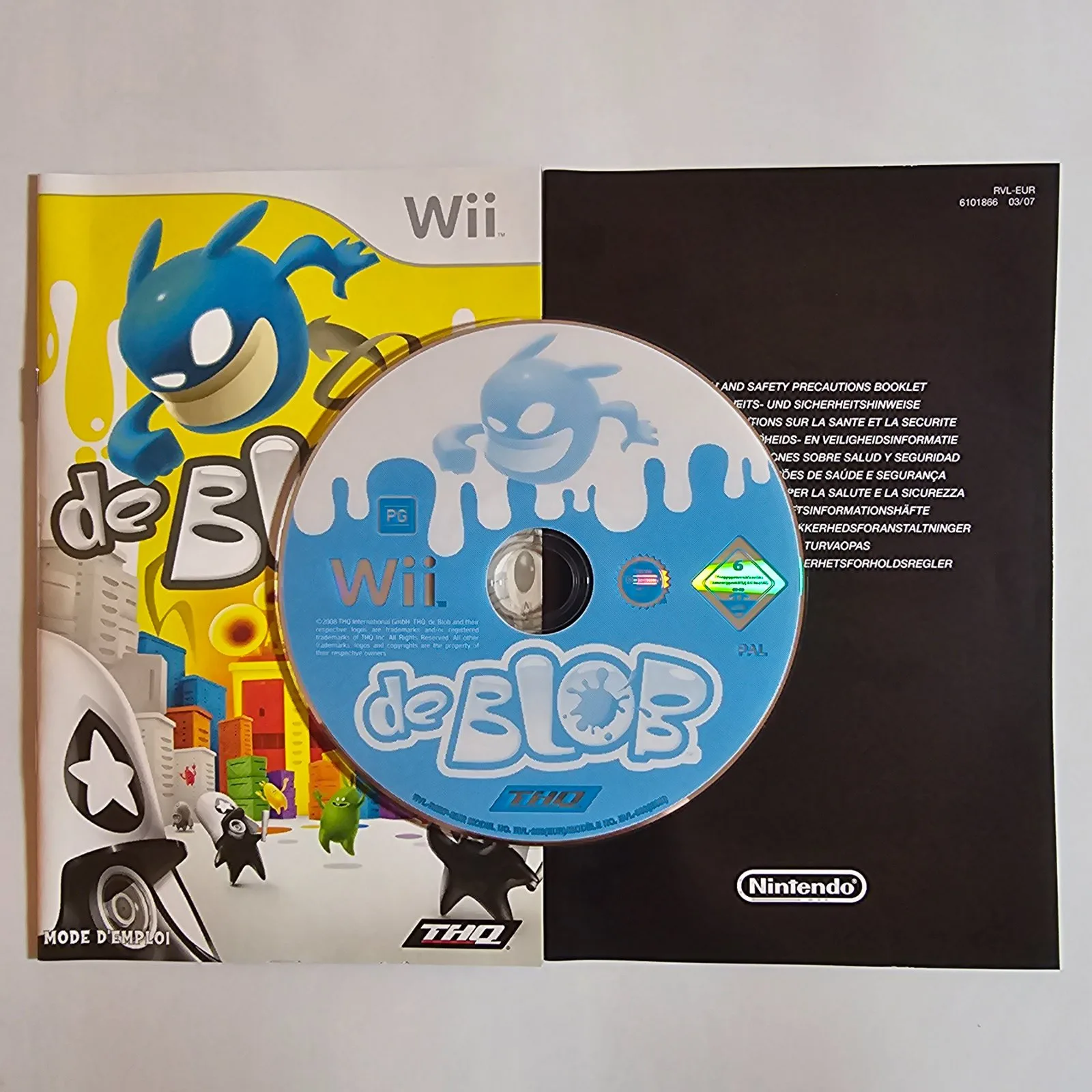 de Blob Nintendo Wii, Ansicht 3