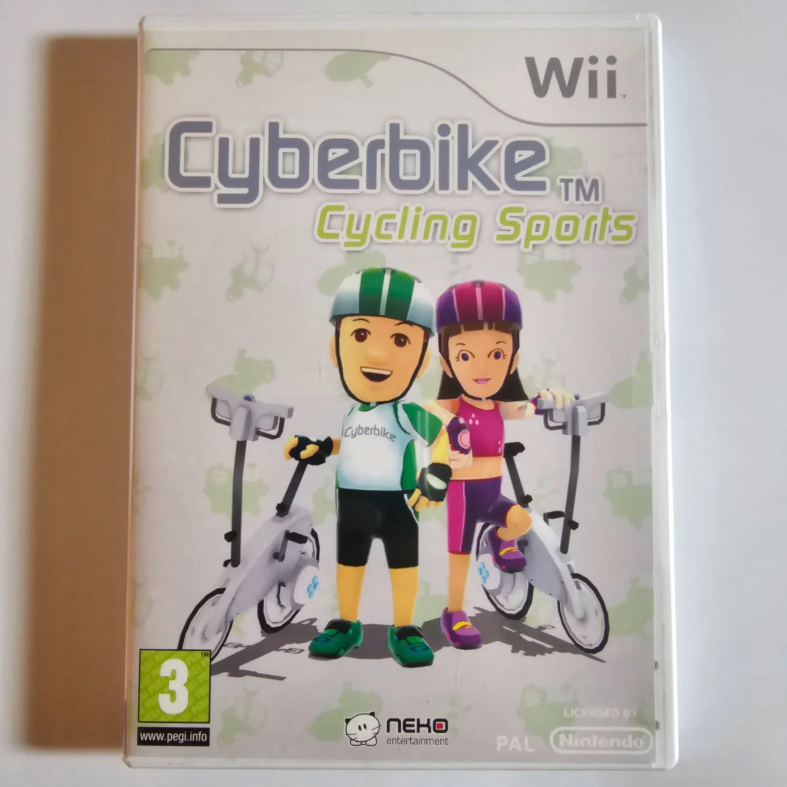 Cyberbike Cycling Sports Nintendo Wii