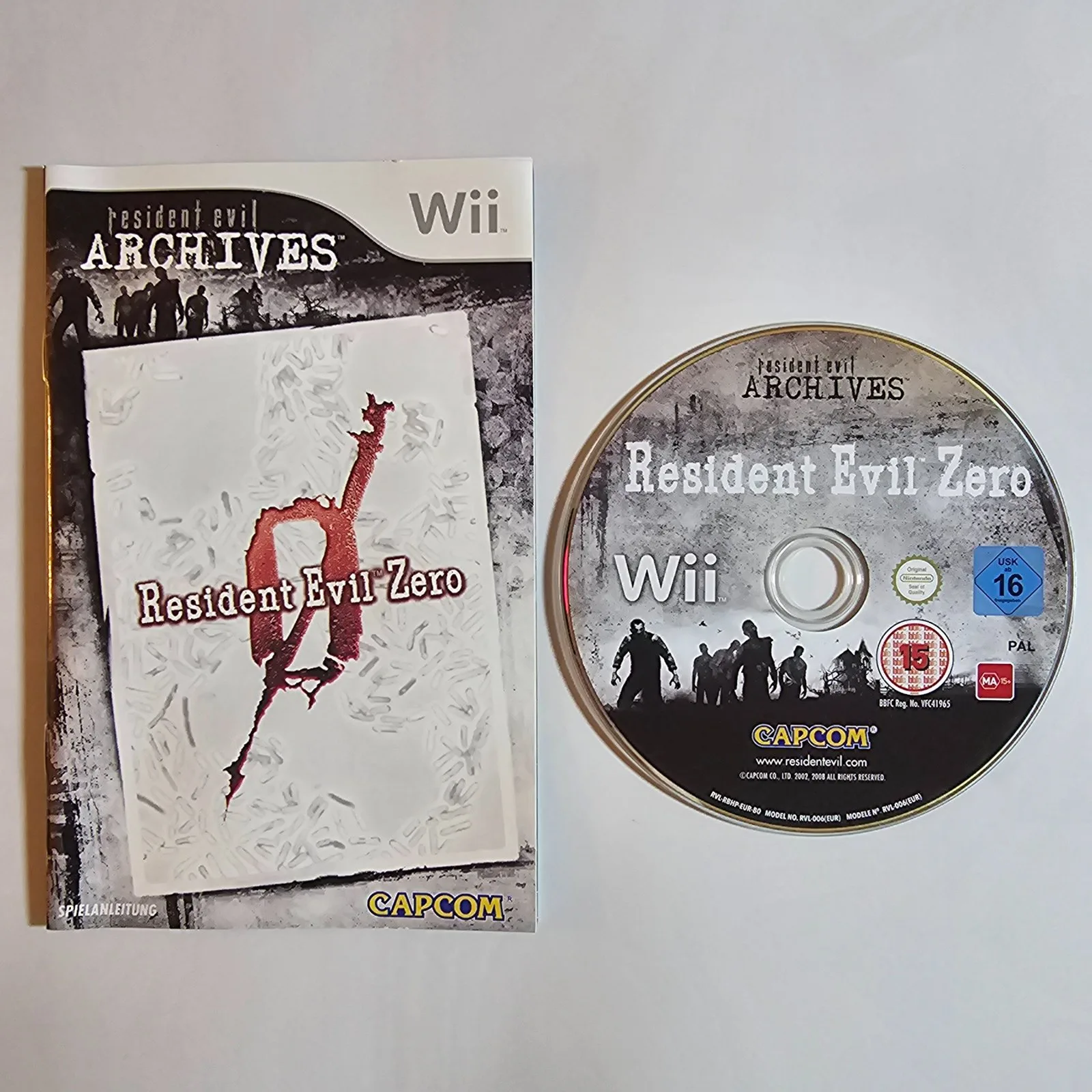 Resident Evil Zero Nintendo Wii, Ansicht 3