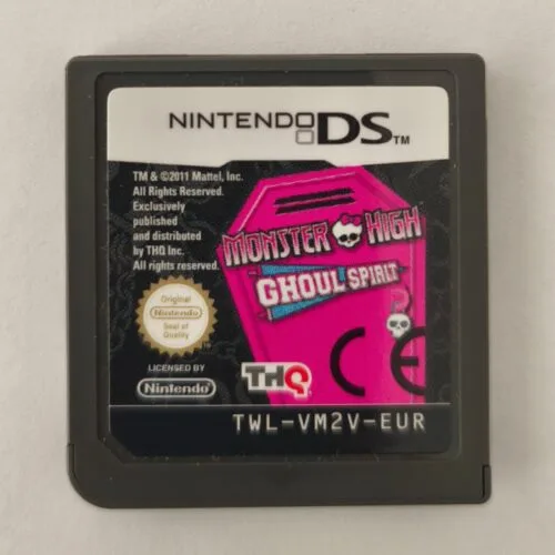 Monster High Ghoul Spirit Nintendo DS