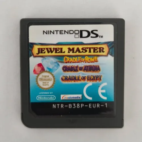 Jewel Master Cradle of Rome, Cradle of Atlantis, Cradle of Egypt Nintendo DS