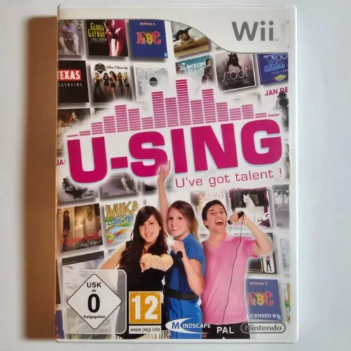 U-Sing U’ve got talent! Nintendo Wii