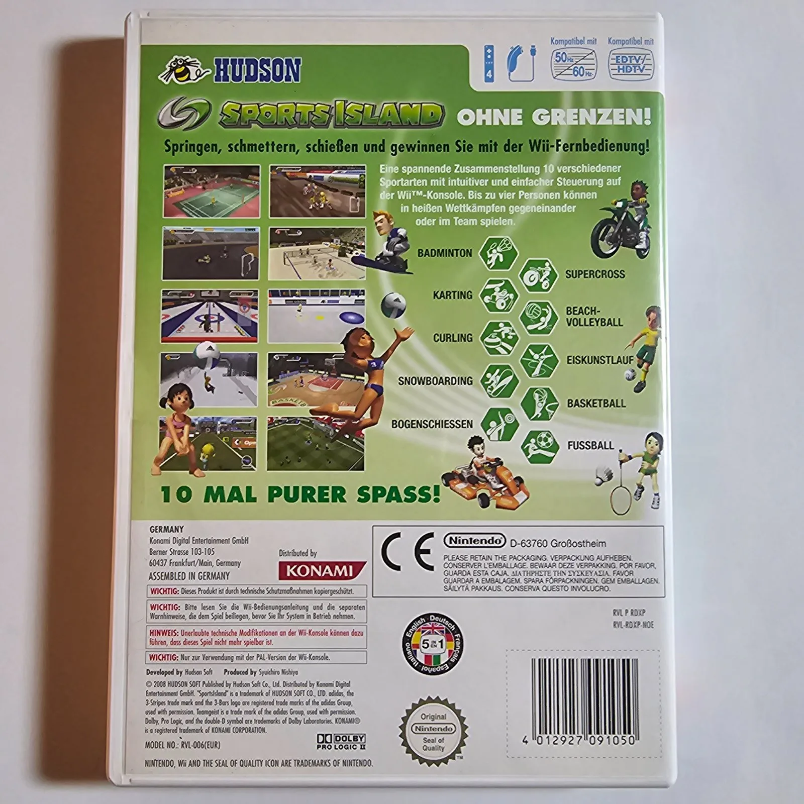 Sports Island Nintendo Wii, Ansicht 2