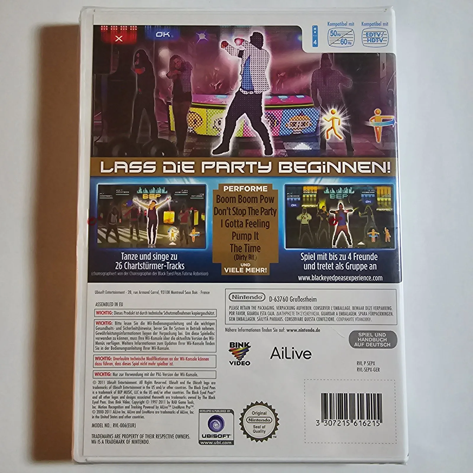 The Black Eyed Peas Experience Nintendo Wii, Ansicht 2