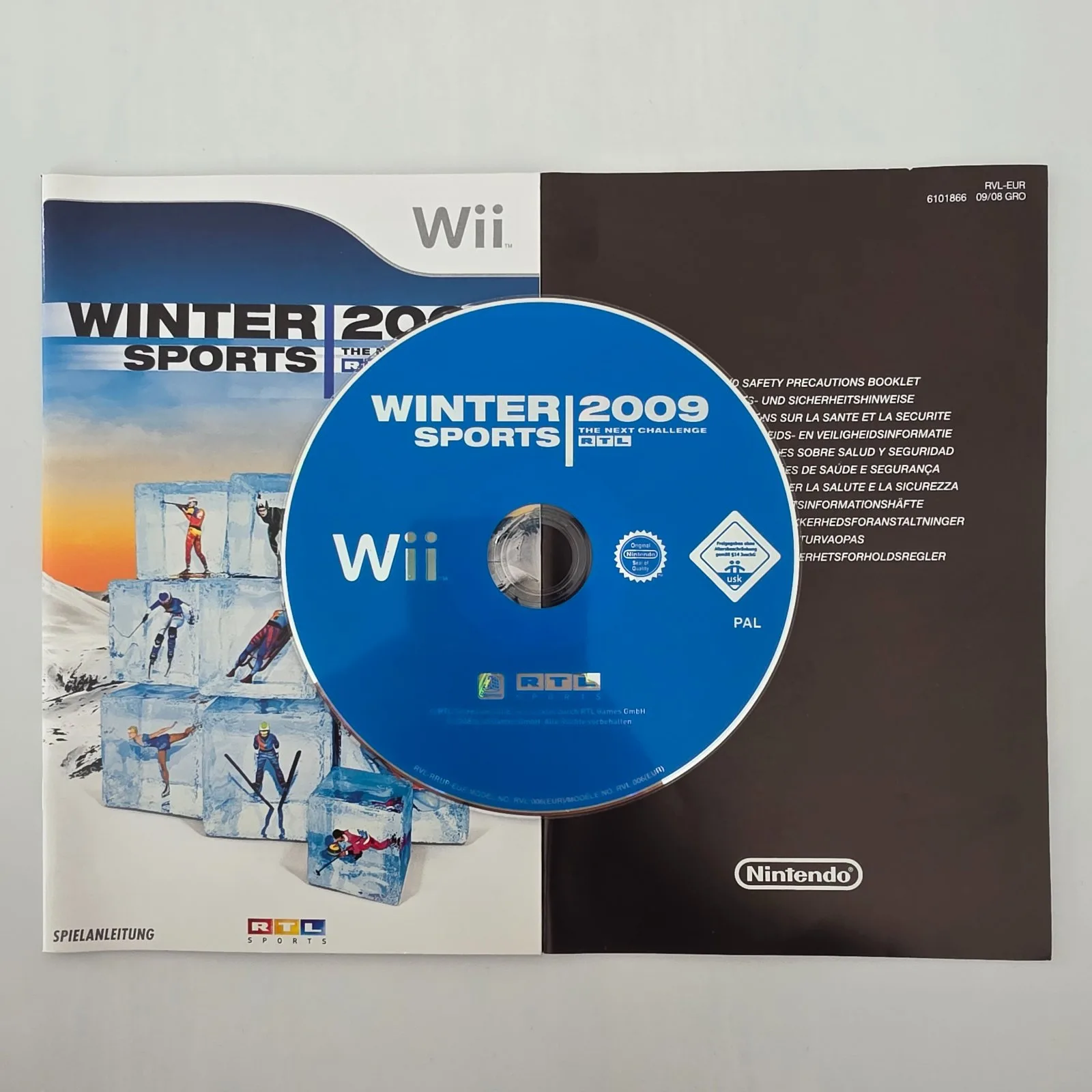 RTL Winter Sports 2009 Nintendo Wii, Ansicht 3