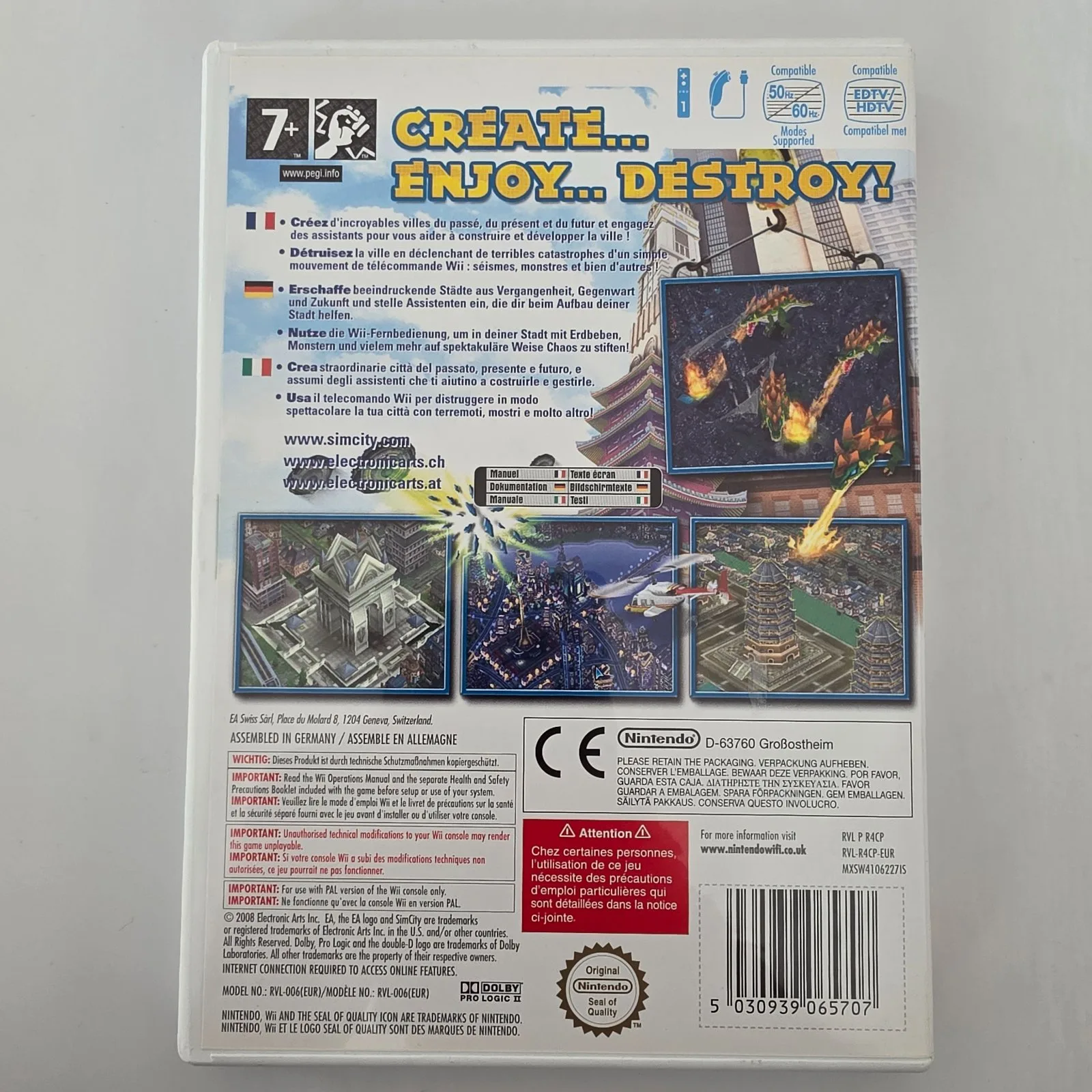 SimCity Creator Nintendo Wii, Ansicht 2