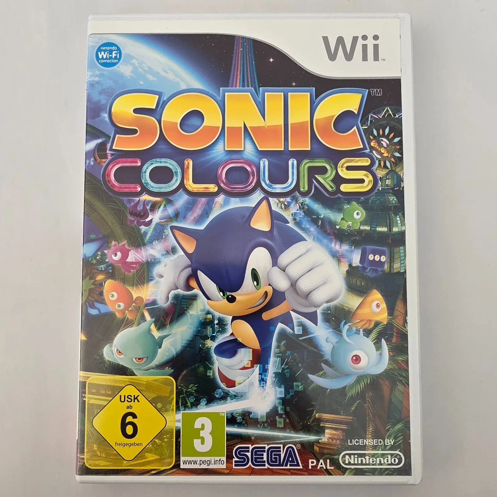 Sonic Colours Nintendo Wii