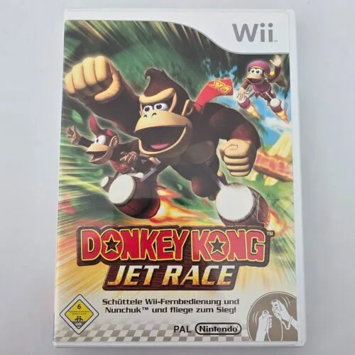 Donkey Kong Jet Race Nintendo Wii