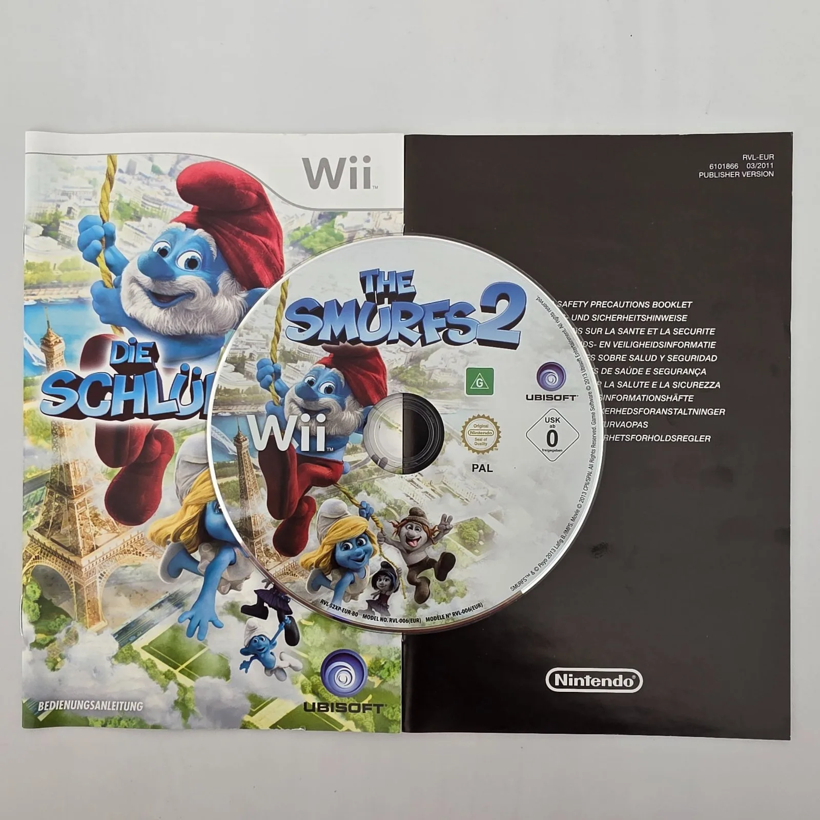 Die Schlümpfe 2 Nintendo Wii, Ansicht 3