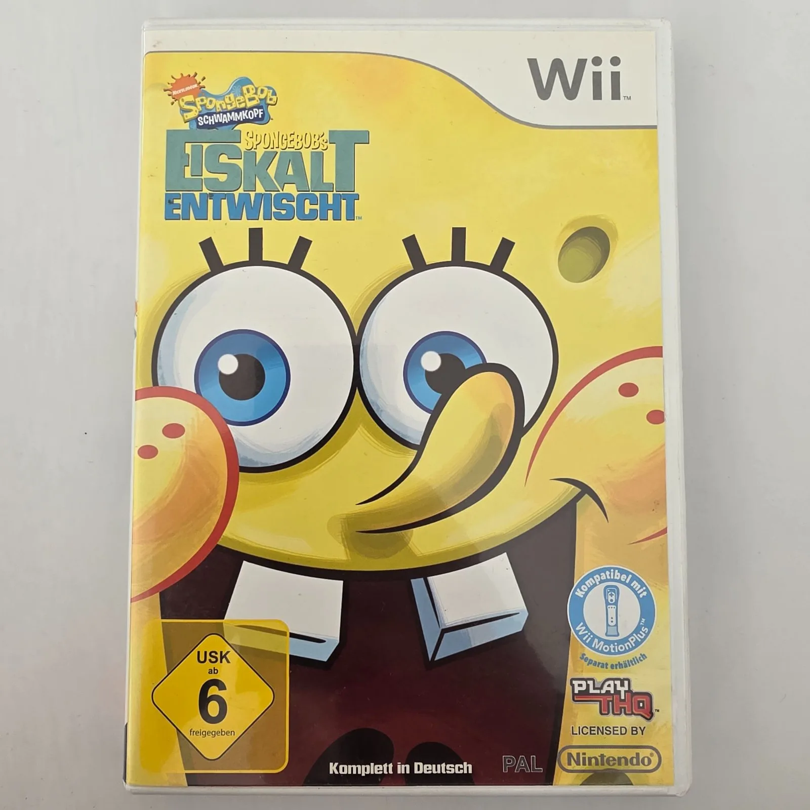 SpongeBob Schwammkopf: Der gelbe Rächer trifft den schwarzen Ritter Wii