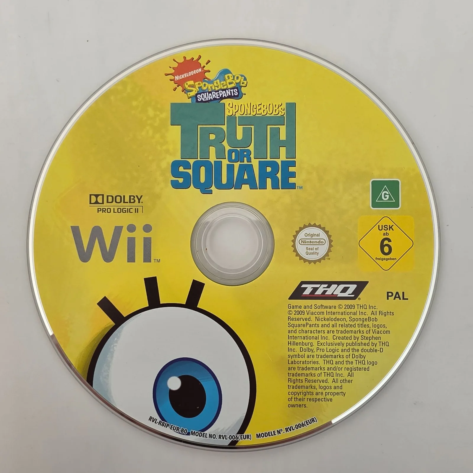 SpongeBob Schwammkopf: Der gelbe Rächer trifft den schwarzen Ritter Wii, Ansicht 3