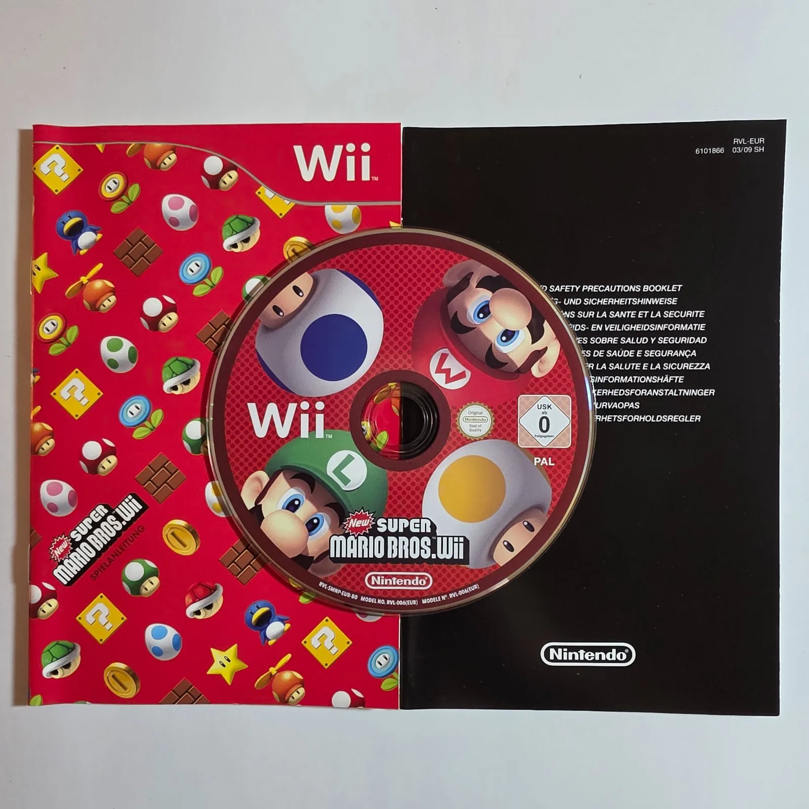 New Super Mario Bros. Wii Nintendo Wii, Ansicht 3
