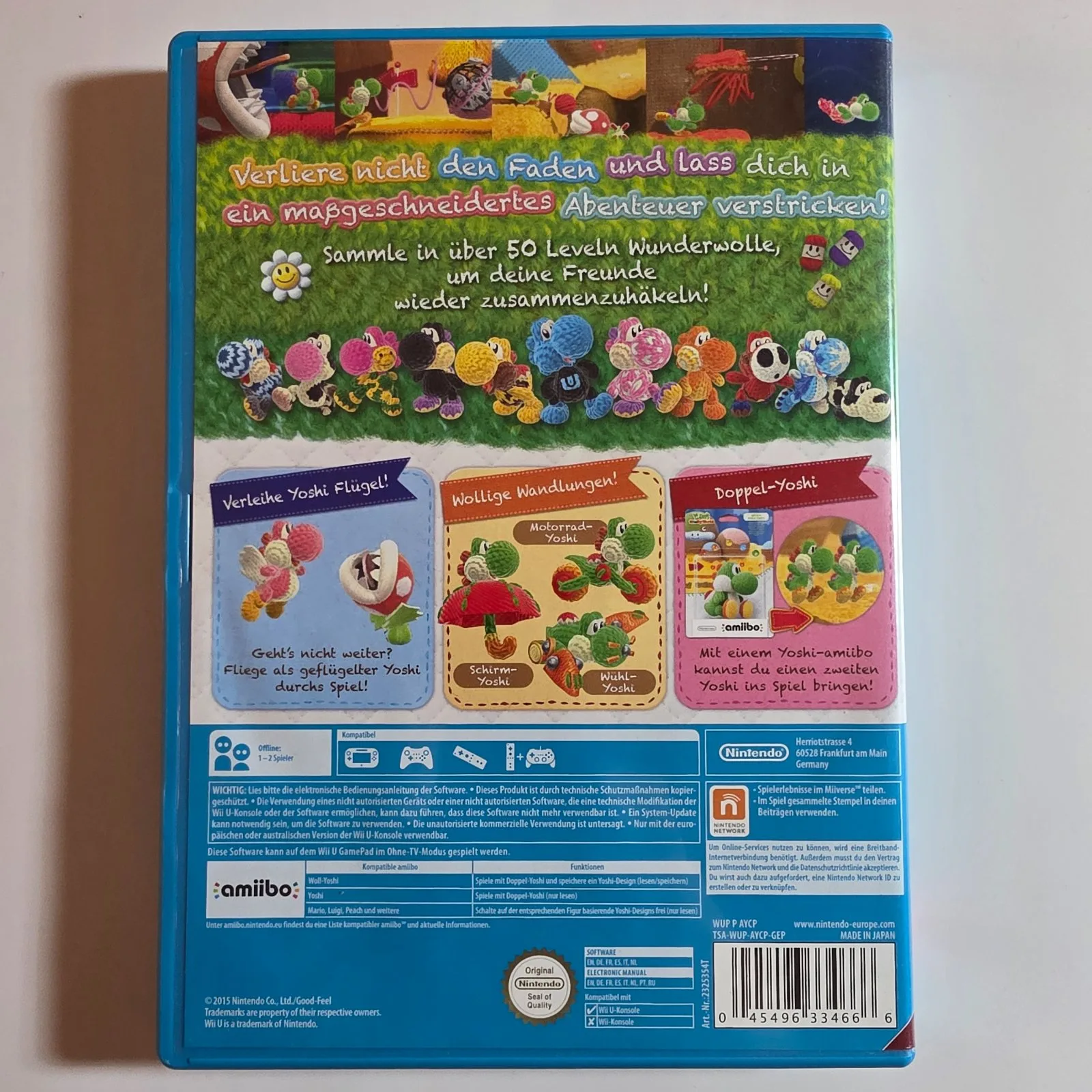 Yoshi's Woolly World Nintendo Wii U, Ansicht 2