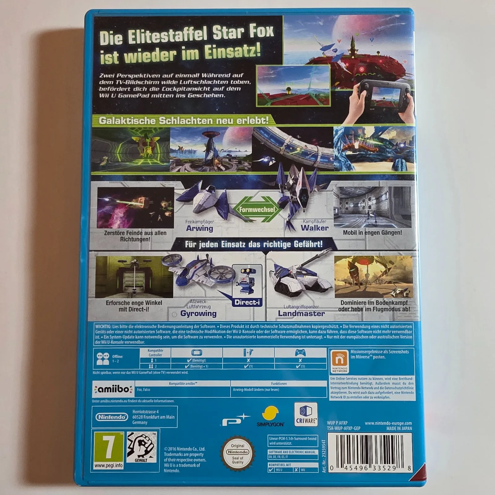 Star Fox Zero Nintendo Wii U, Ansicht 2
