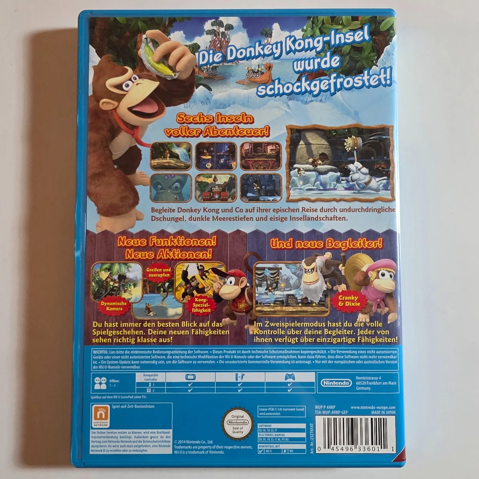 Donkey Kong Country Tropical Freeze Nintendo Wii U Selects, Ansicht 2