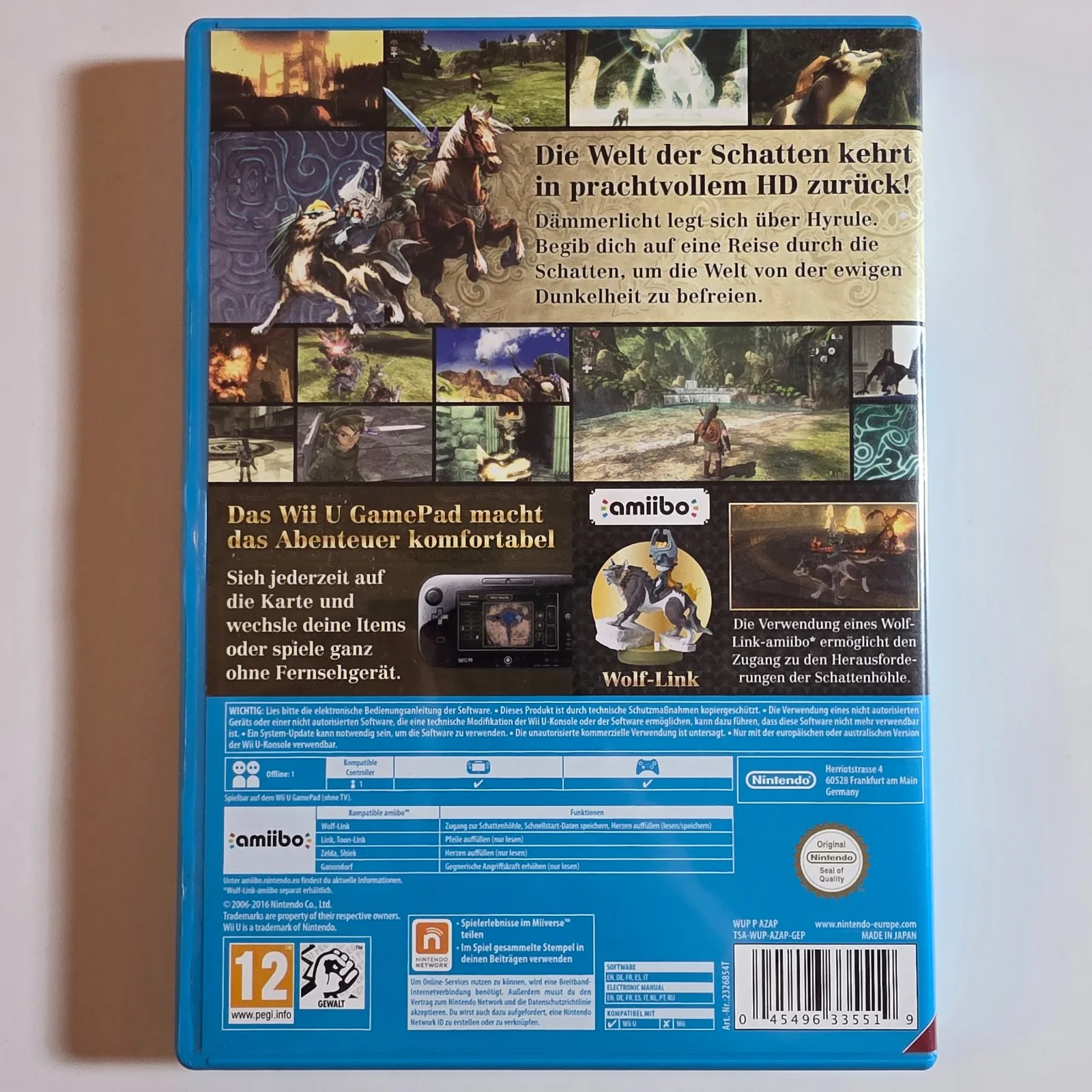 The Legend of Zelda Twilight Princess HD Nintendo Wii U, Ansicht 2