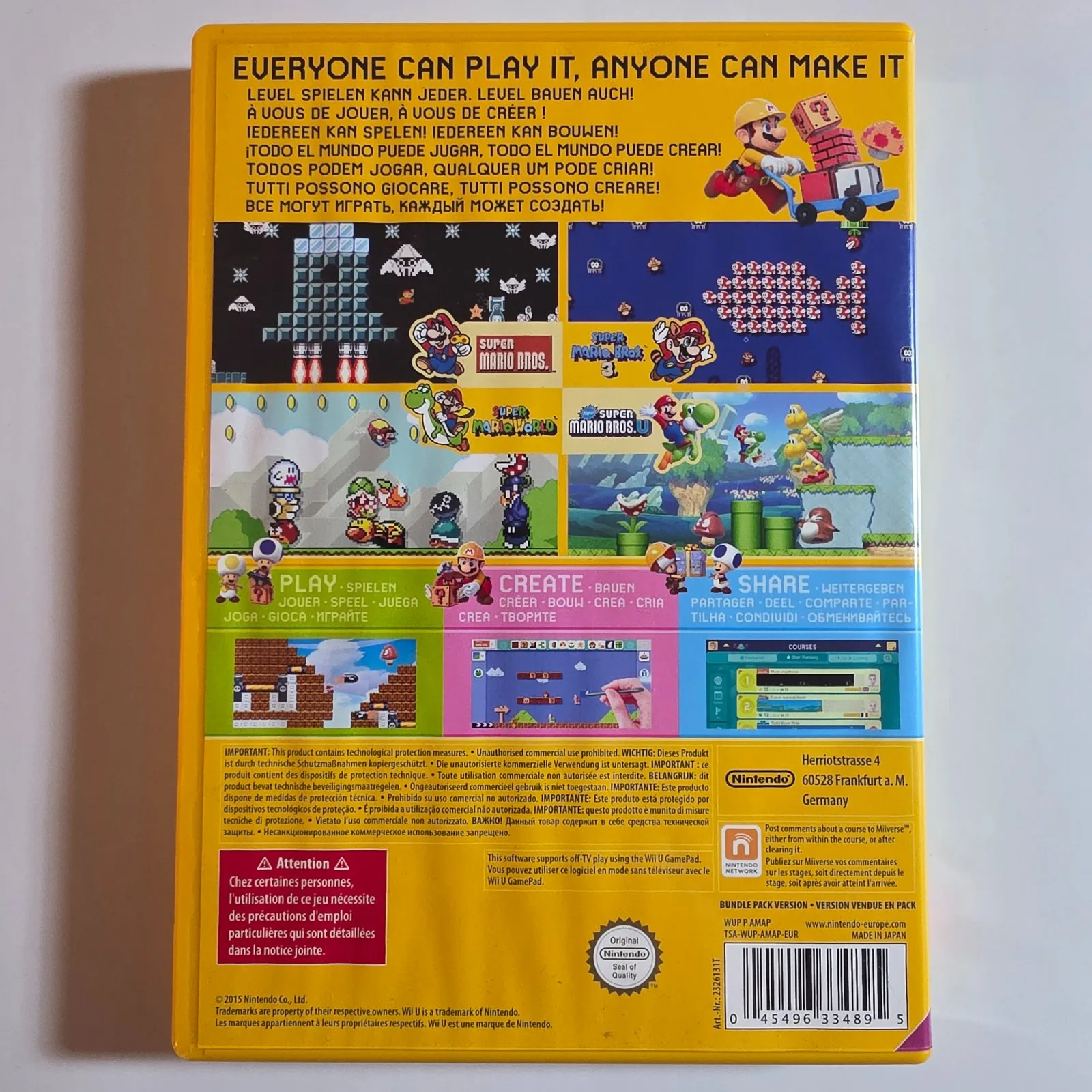 Super Mario Maker Nintendo Wii U, Ansicht 2