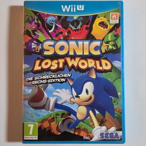 Sonic Lost World Die Schrecklichen Sechs-Edition Nintendo Wii U