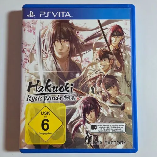 Hakuoki Kyoto Winds PlayStation Vita
