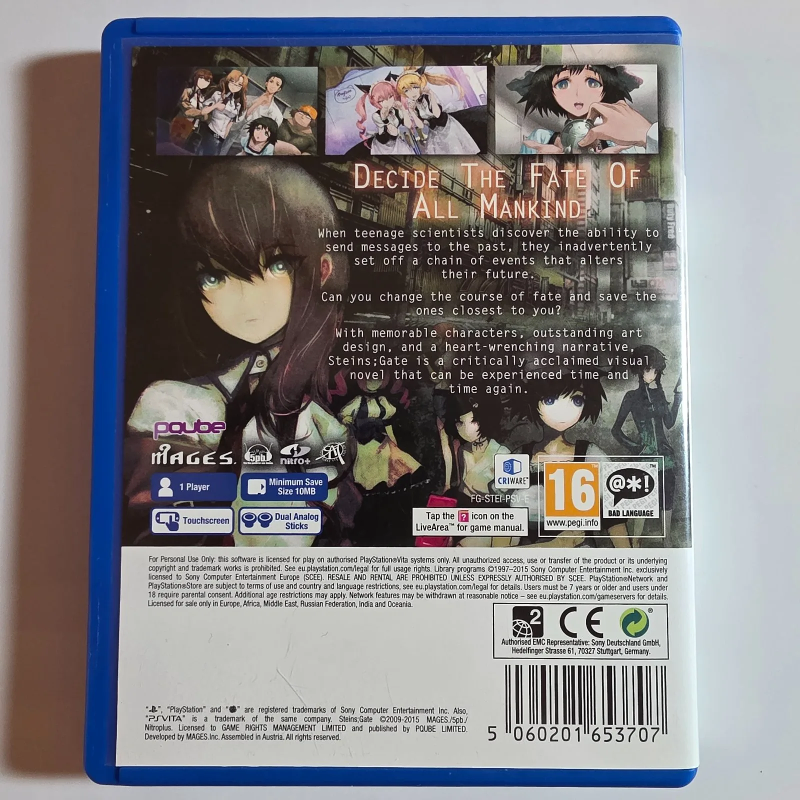Steins;Gate PlayStation Vita, Ansicht 2