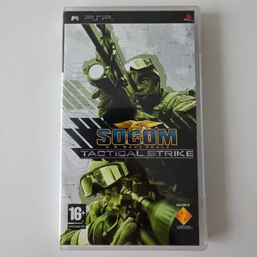 SOCOM U.S. Navy SEALs Tactical Strike PSP