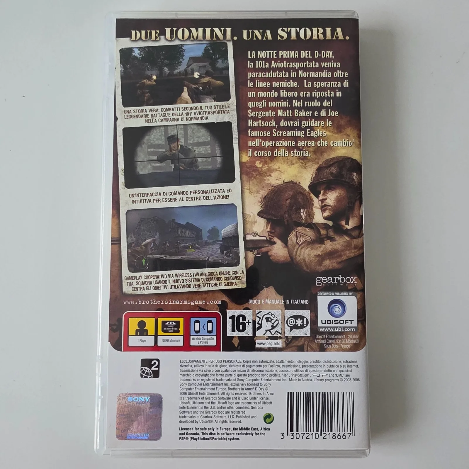 Brothers in Arms D-Day Sony PSP, Ansicht 2