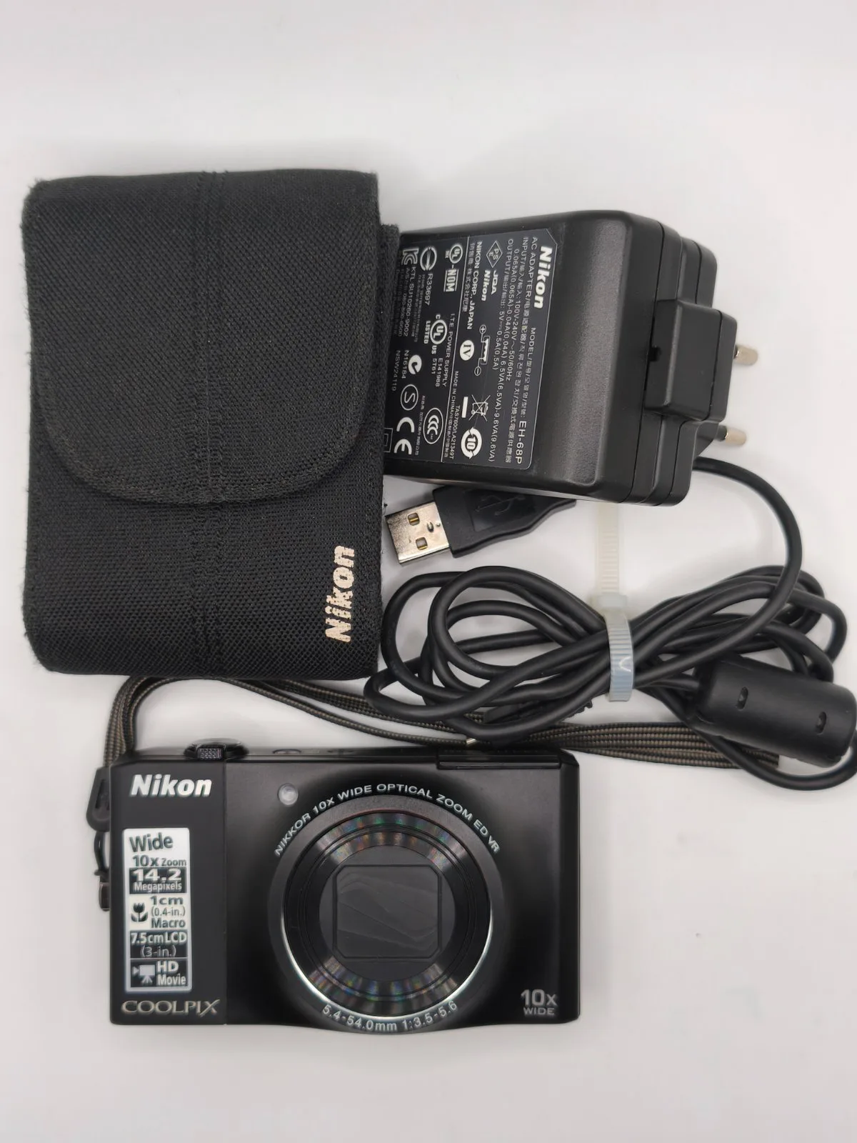 Nikon Coolpix S8000 Schwarz, Ansicht 4